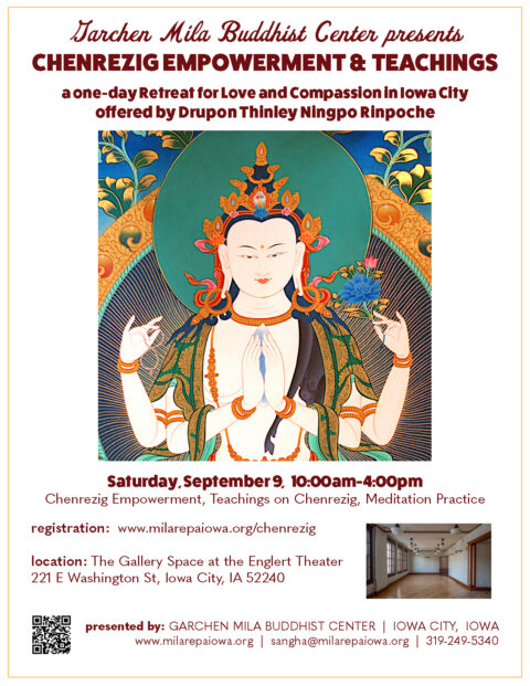 Garchen Mila Buddhist Center | Iowa City's Tibetan Buddhist Dharma Center